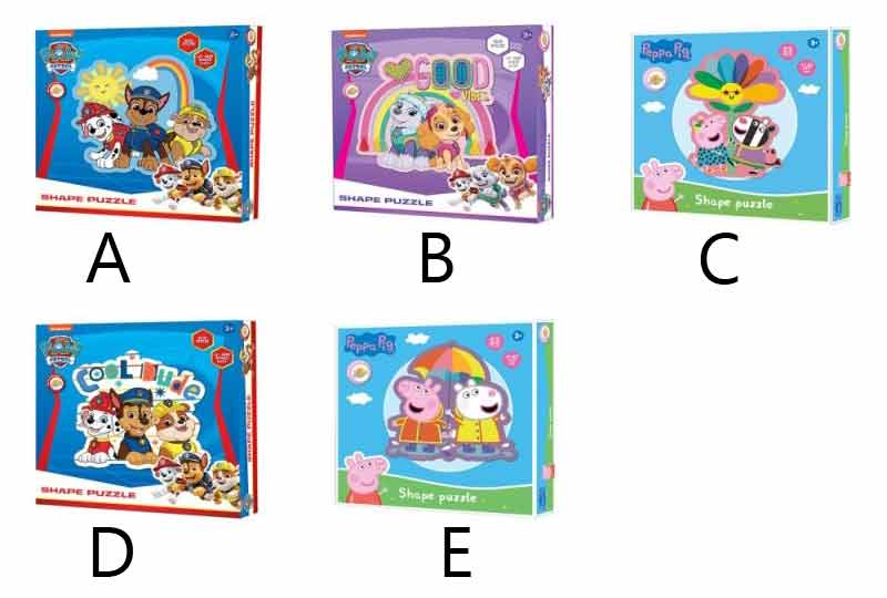 Puzzle dei tuoi personaggi preferiti 53 pezzi 45x40cm