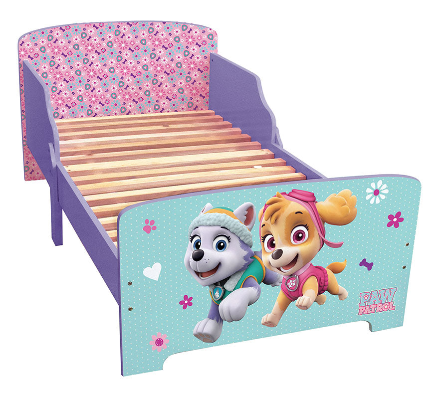 PW712791 LETTO PAW PATROL SKYE BAMBINA CON DOGHE IL LEGNO