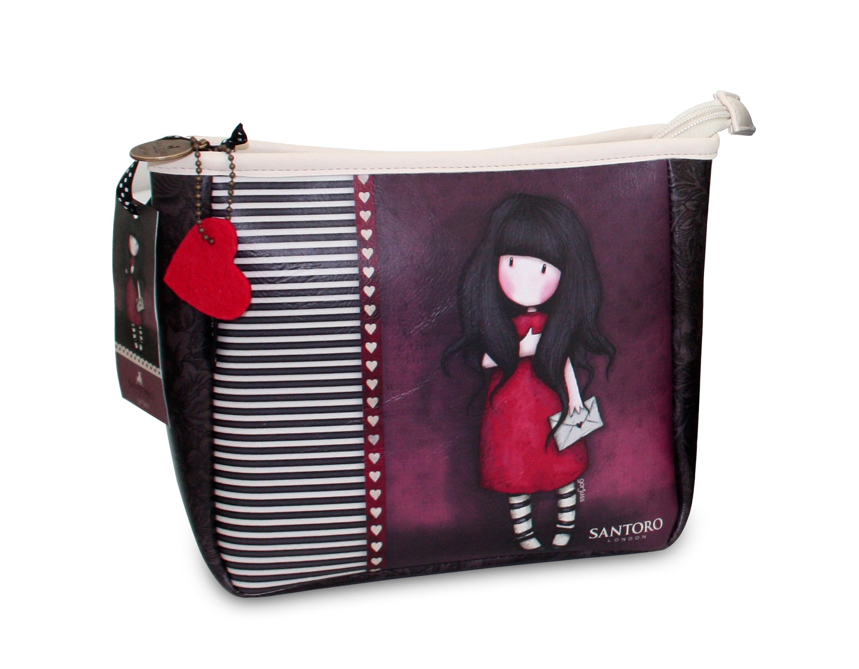 SA.0003.00 PORTATUTTO ECOPELLE 
SANTORO LONDON 27 x 18 X 9 cm