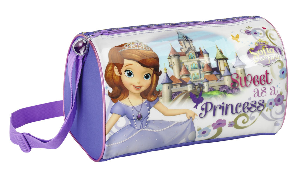 Borsa Sportiva Tempo Libero Sofia la Principessa Sweet as a Princess 33x22x24cm | Prodotto Ufficiale Disney | Top2Trade | SF6534