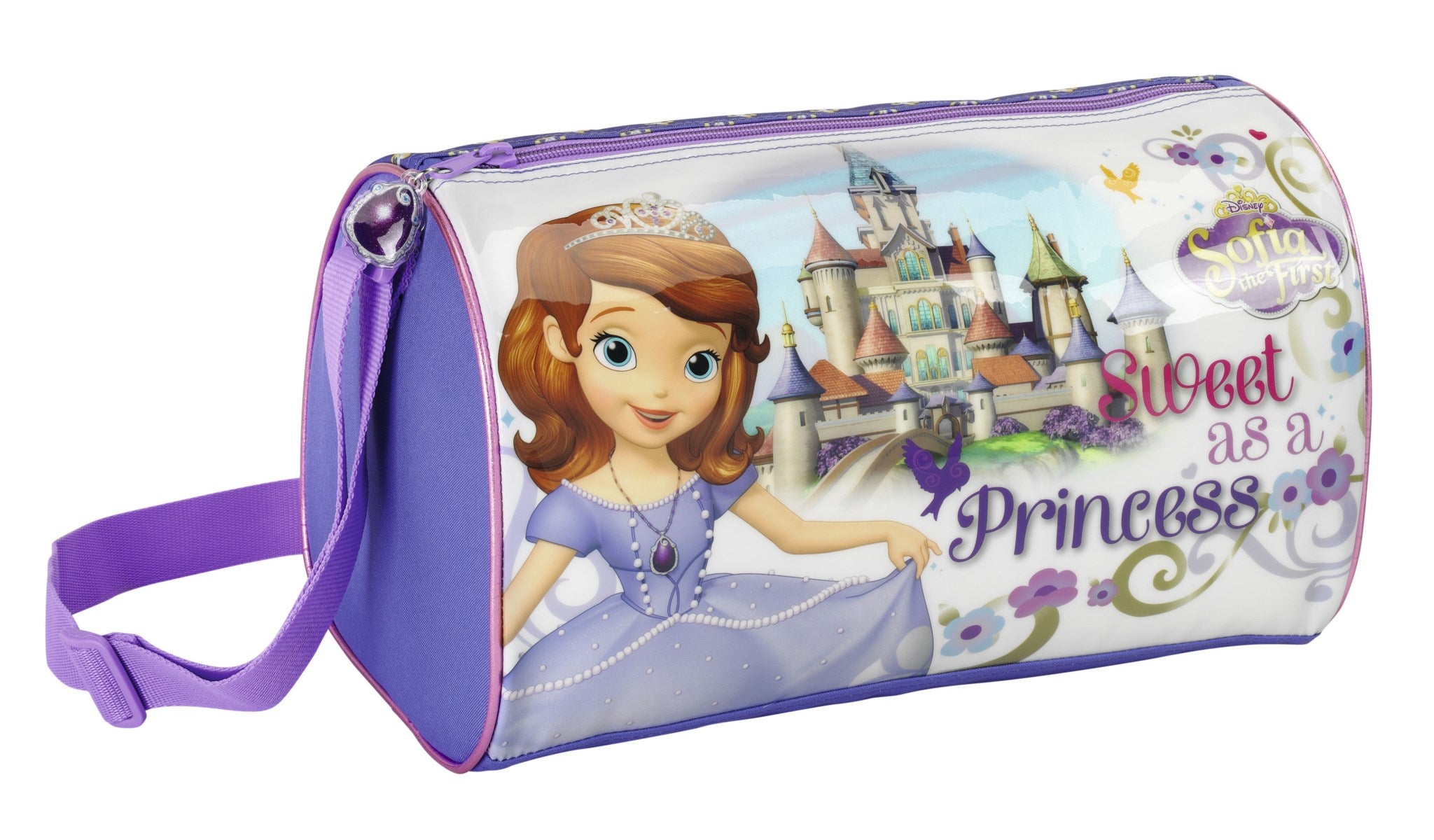 Borsa Sportiva Tempo Libero Sofia la Principessa Sweet as a Princess 33x22x24cm | Prodotto Ufficiale Disney | Top2Trade | SF6534