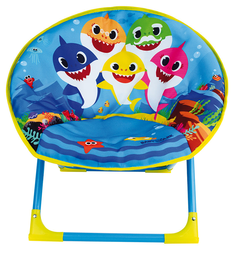 SHARK713377 SEDIA BABY SHARK ALLUMINIO PIEGHEVOLE MOON CHAIR