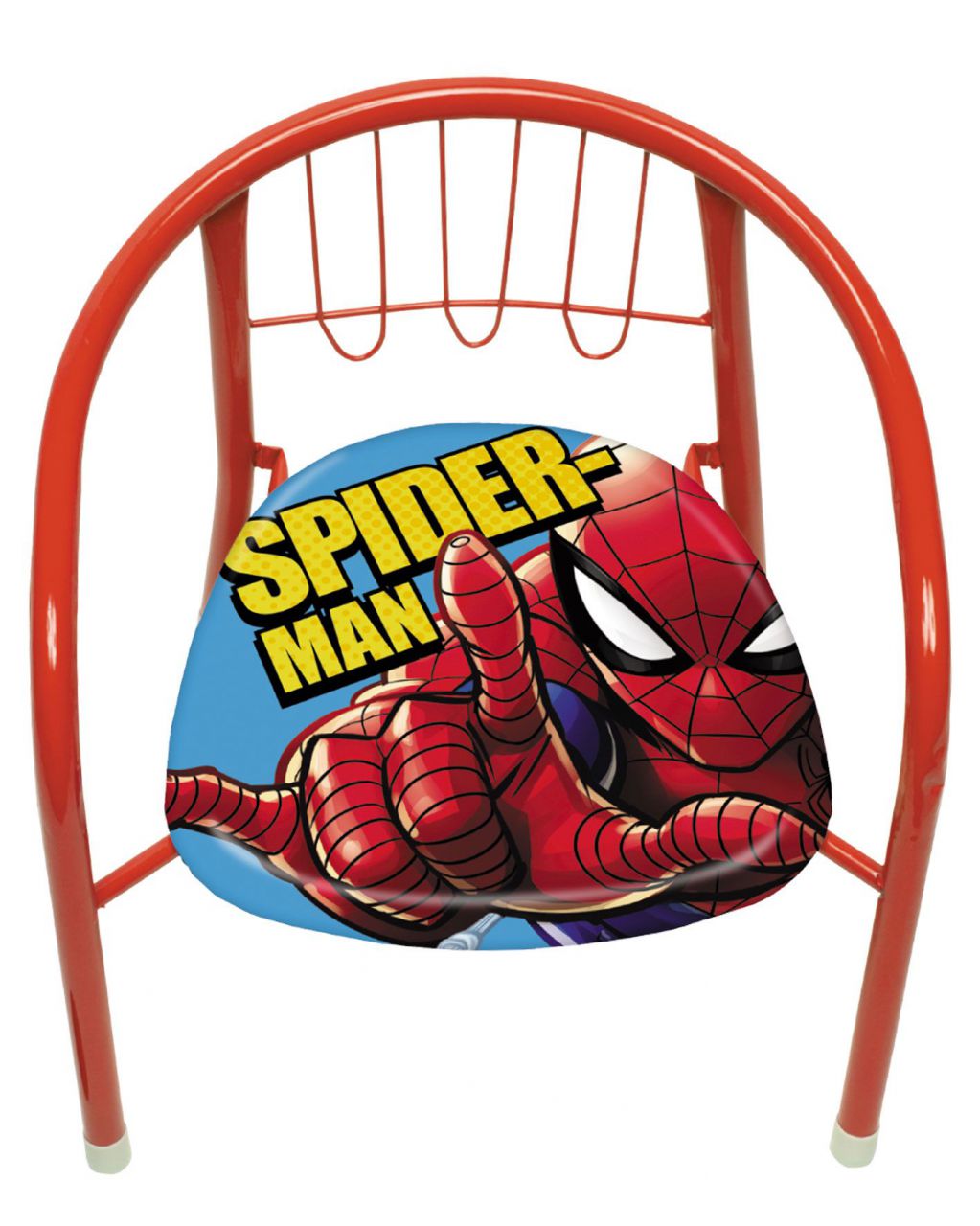 SP15220 SEDIA SPIDERMAN IN METALLO DA 2 A 6 ANNI