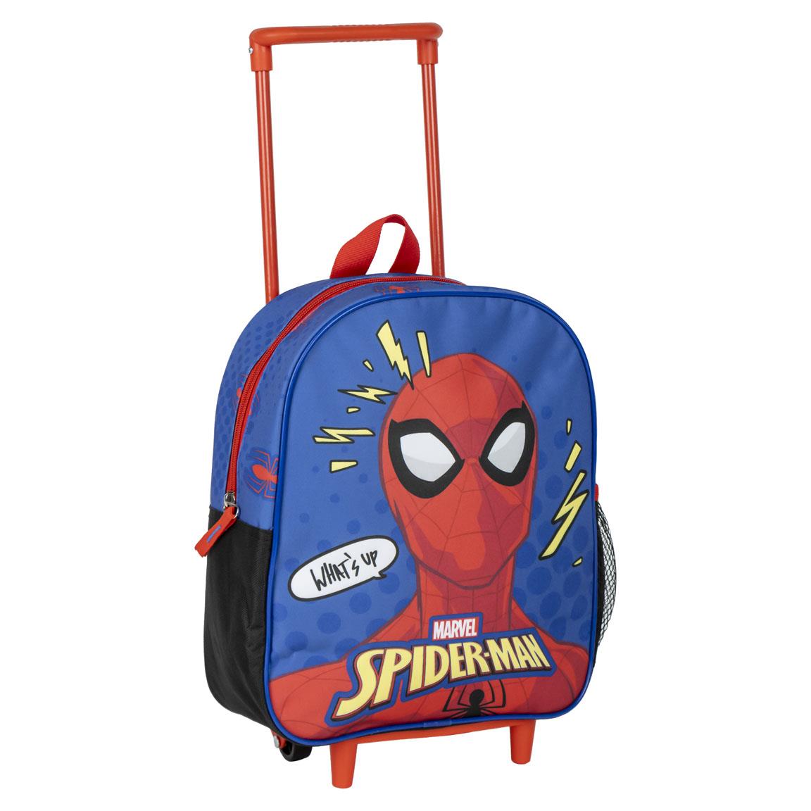 Spiderman Trolley Zaino asilo per bambini 10 x 30 x 25 cm