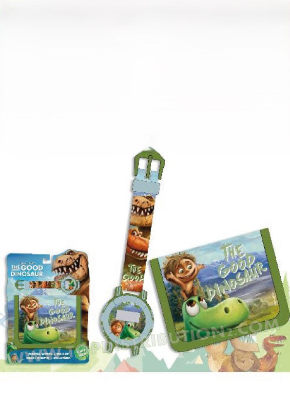 TGD16825 OROLOGIO DIGITALE + PORTAFOGLI THE GOOD DINOSAUR