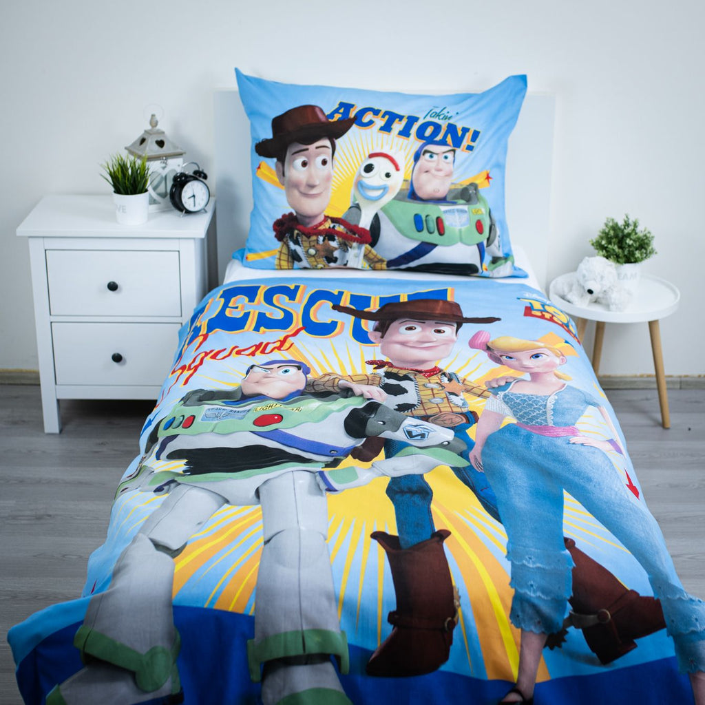 Set Copripiumino Disney Toy Story Reversibile 140 × 200 cm con Federa – TOYSTORY8903