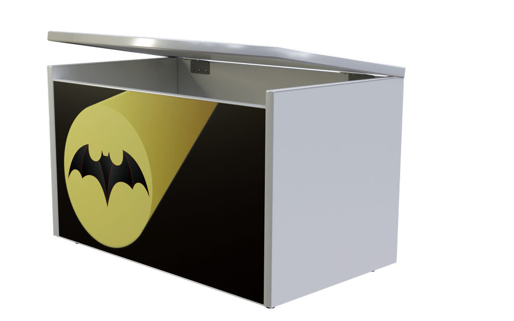 TPBTBOX Toybox portagiochi "Super eroi" con maniglia di sicurezza 71 x 41 x 45 cm
