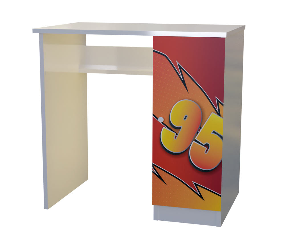 TPDESKCAR Scrivania super hero in legno 77 h x 90L cm circa