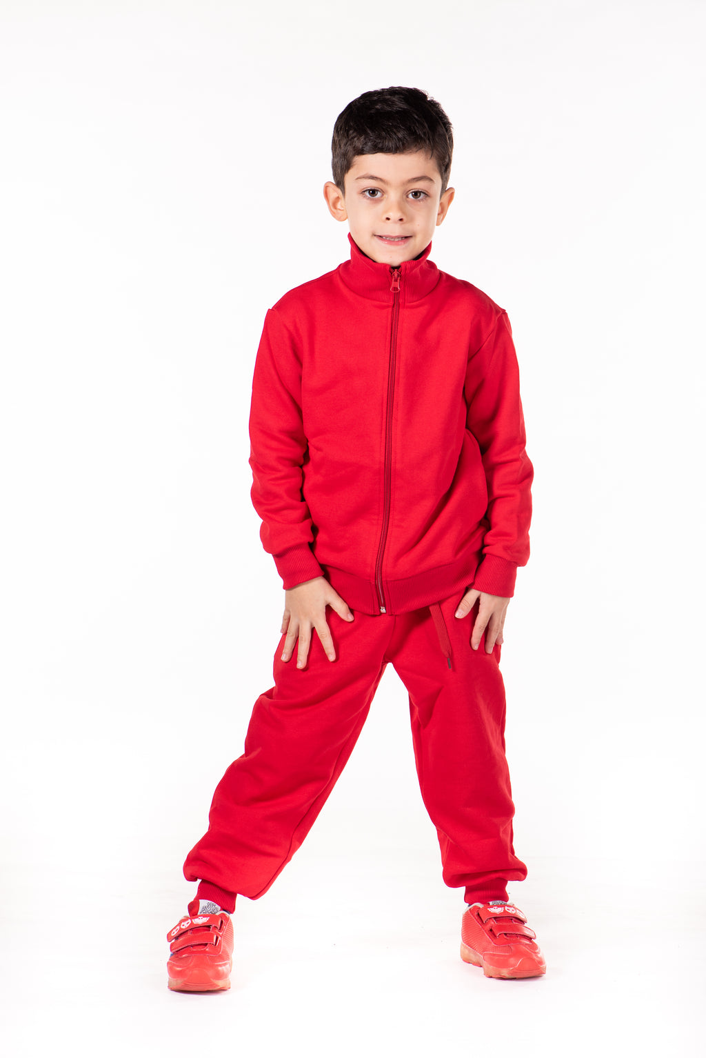 Tuta Completa Bambini Cool Kids Cotone Garzato 320g Made in Italy Taglie 2-10 | Top2Trade | TUTR01