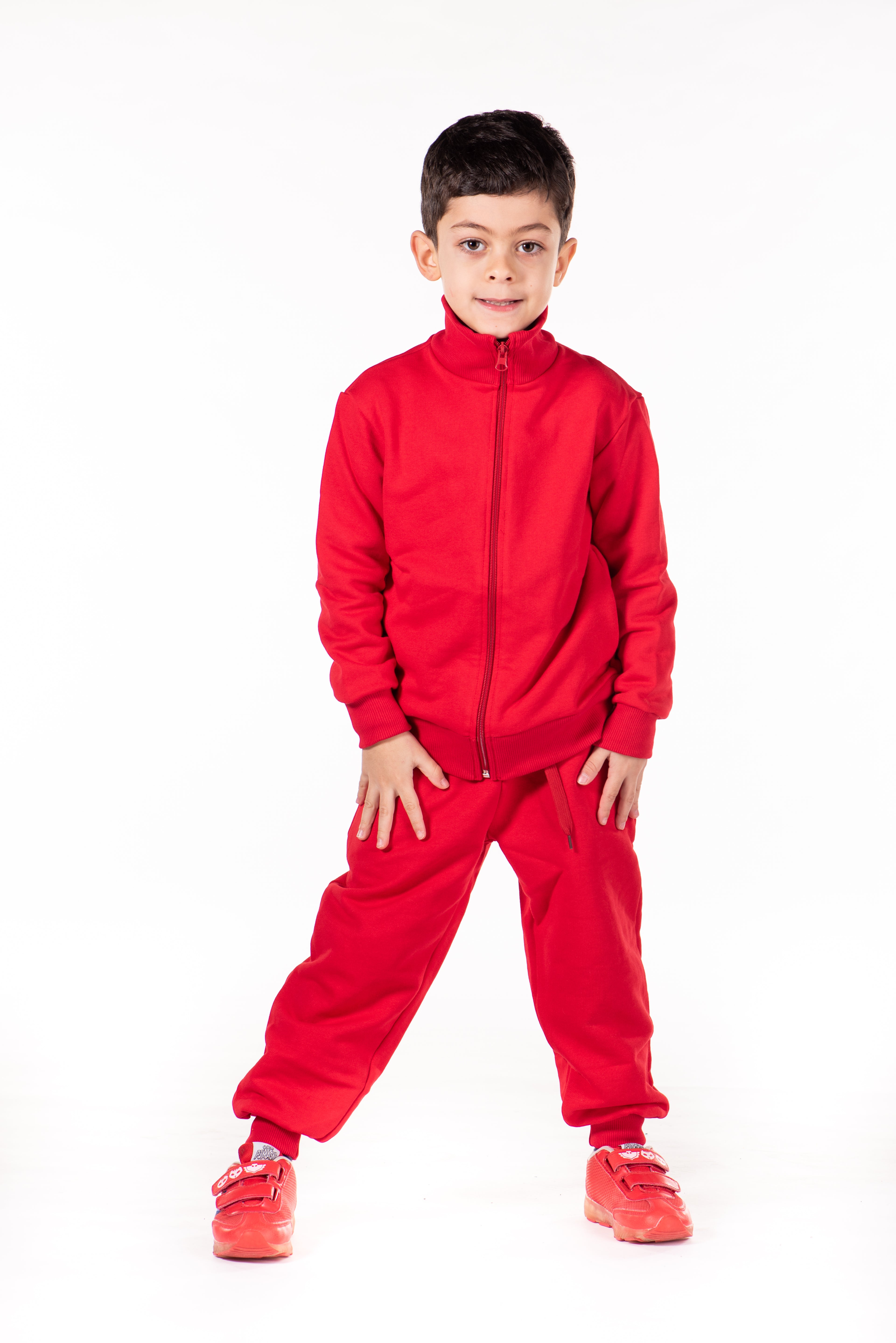 Tuta Completa Bambini Cool Kids Cotone Garzato 320g Made in Italy Taglie 2-10 | Top2Trade | TUTR01