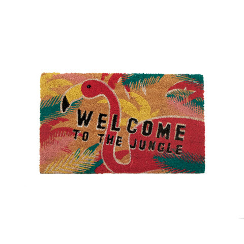 UNI50275 TAPPETO PORTA FLAMINGO