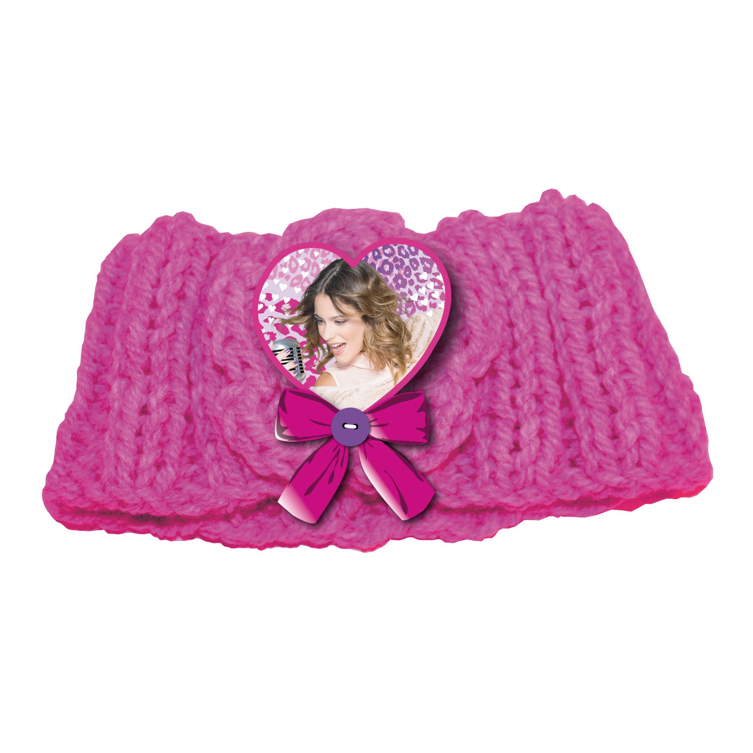 ##VIO2202-1180 TURBANTE DELUXE CON FIOCCO VIOLETTA