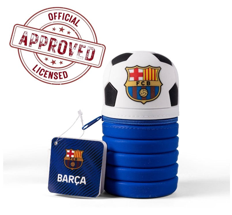 Astuccio FC Barcelona Ufficiale Allungabile, Blu o Rosso