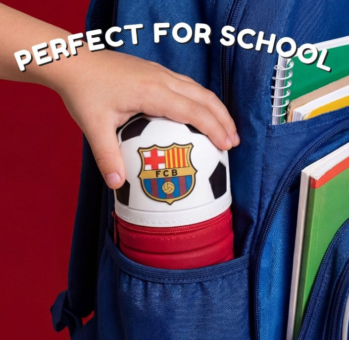Astuccio FC Barcelona Ufficiale Allungabile, Blu o Rosso