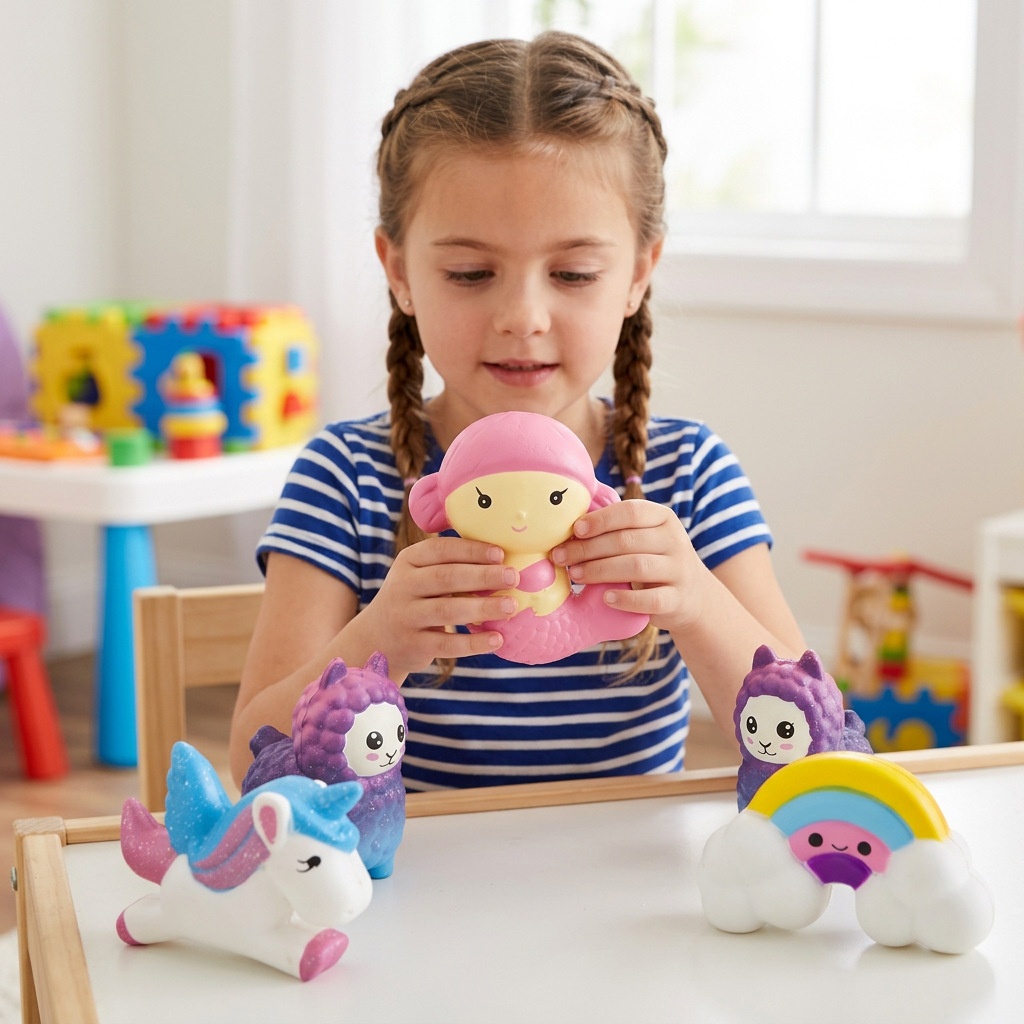 Bambina con la sirenetta