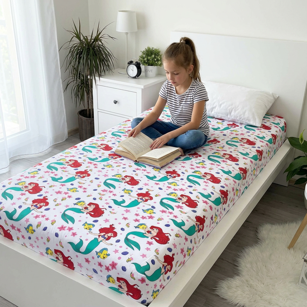 Bambina nella cameretta Ariel