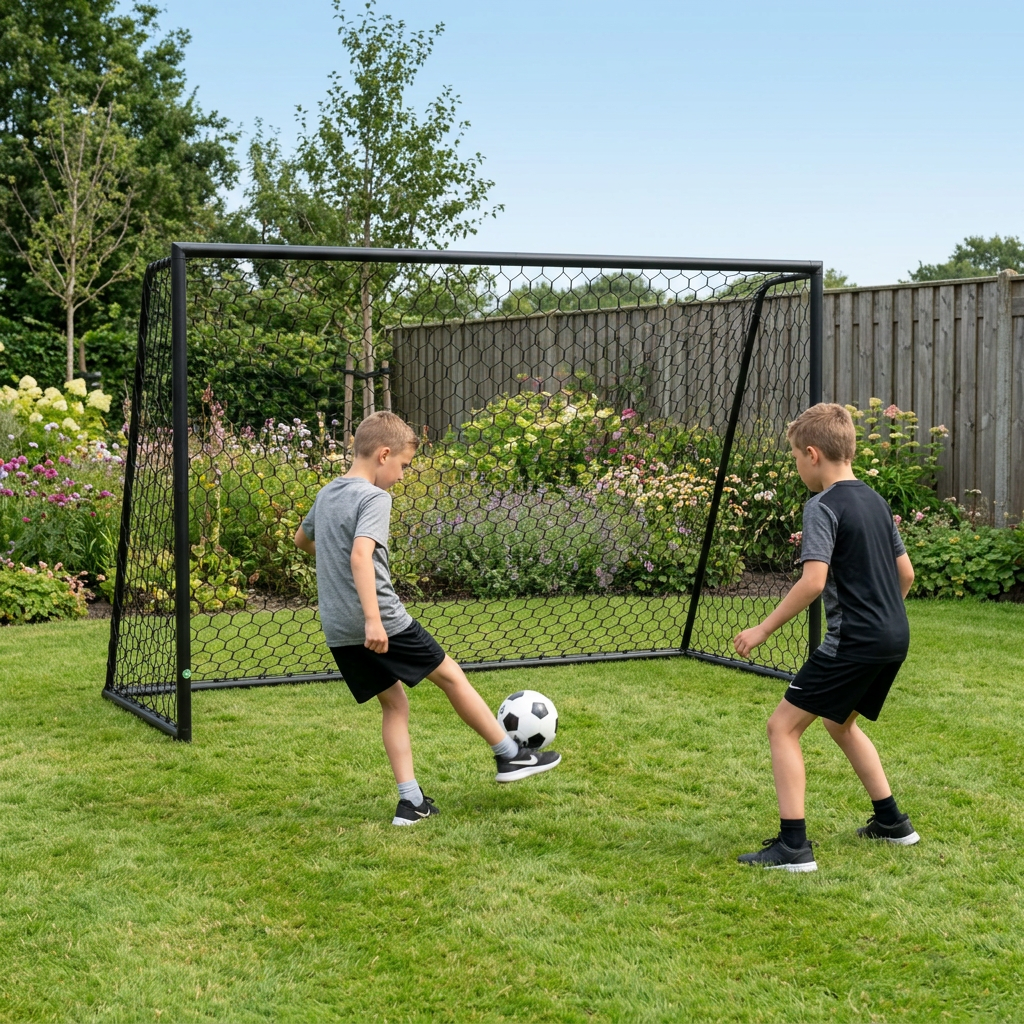 Bambini che giocano a calcio