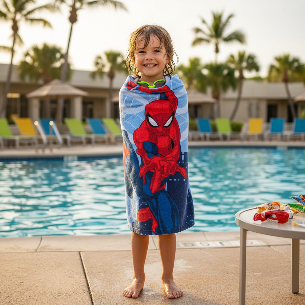 Bambino avvolto nel telo