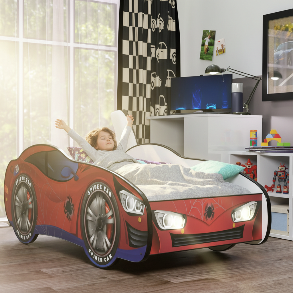 Bambino si sveglia al mattino
