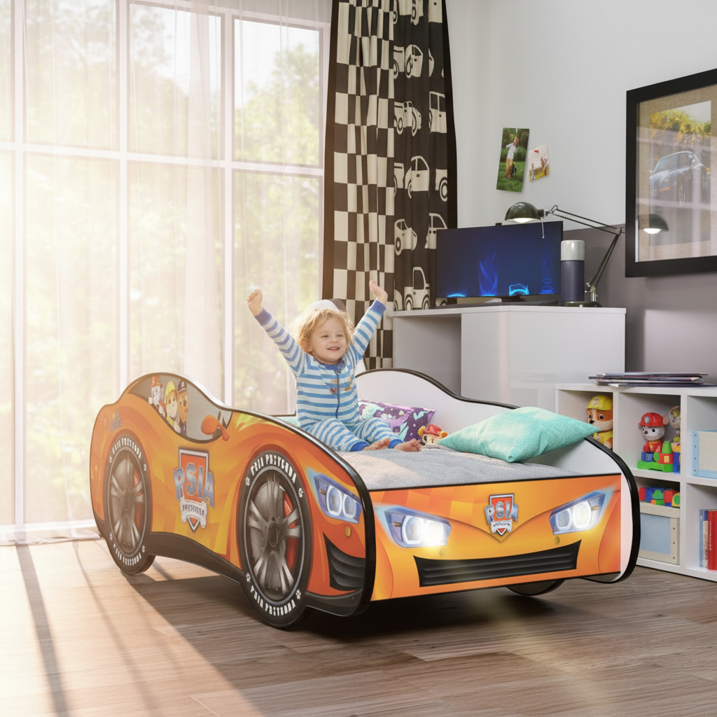 Bambino si sveglia al mattino