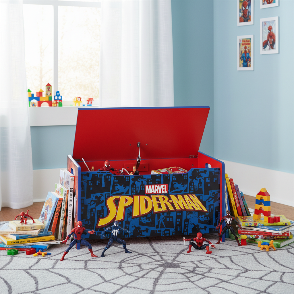 Baule in angolo ordinato