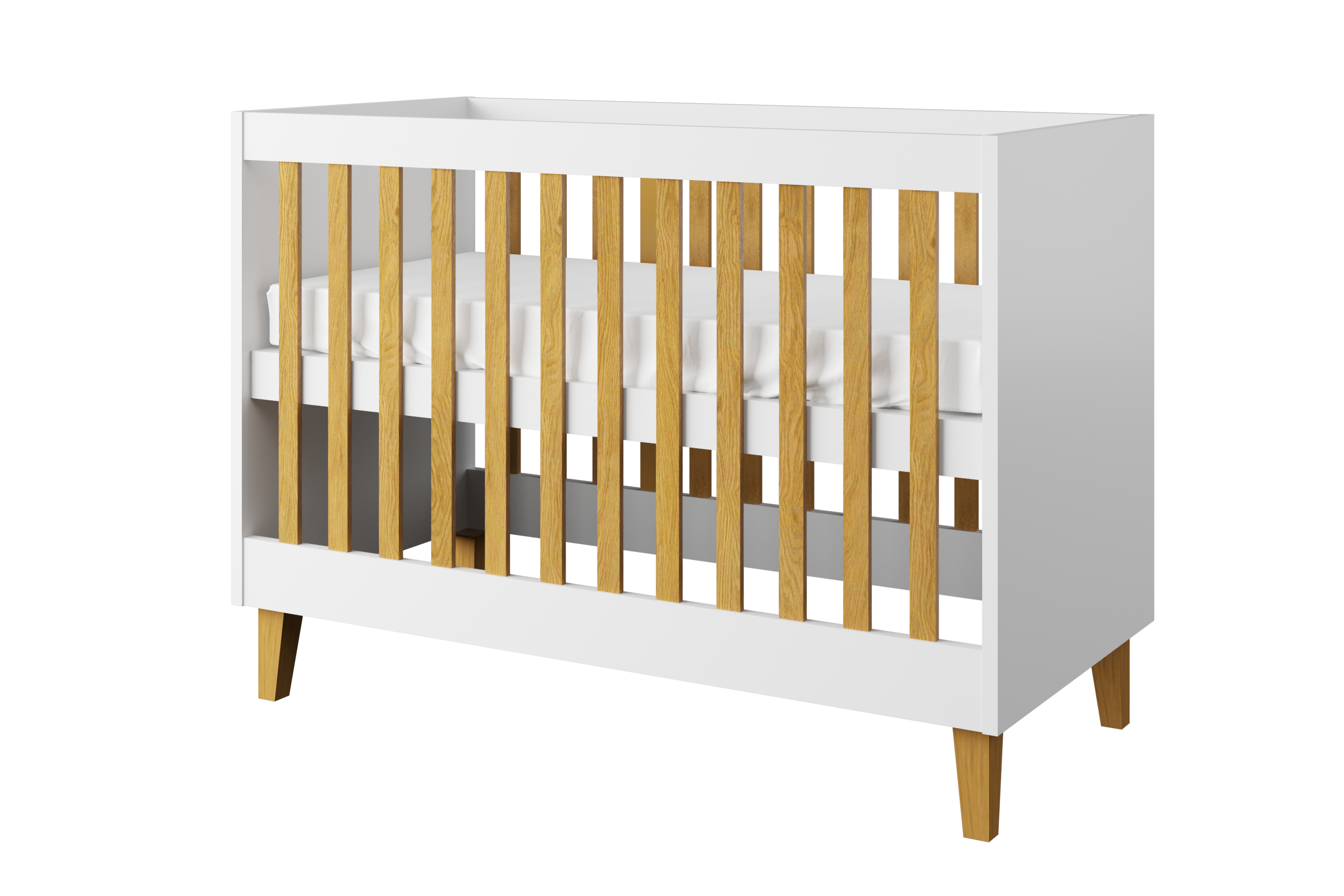 KO06Kubibaby culla bambini"Kubic" in legno deluxe