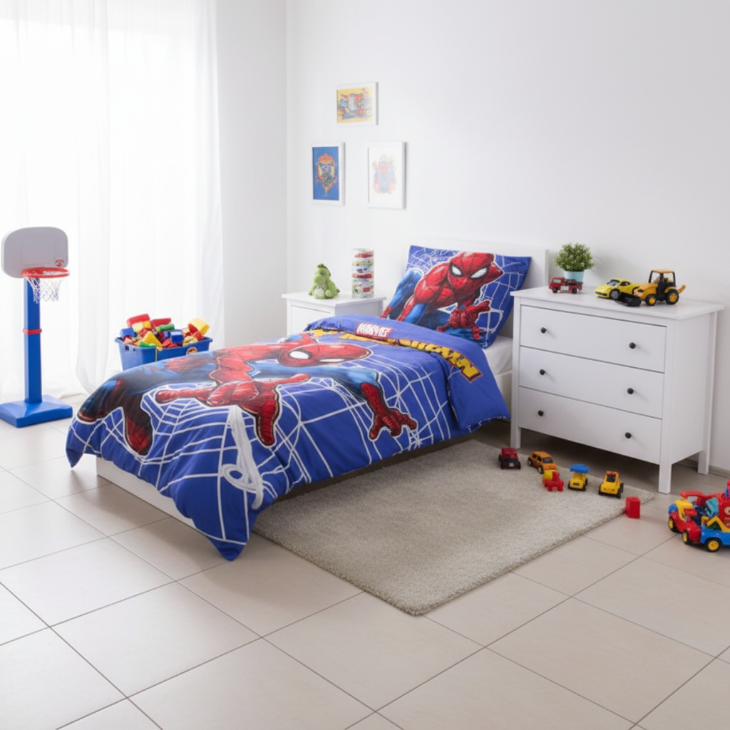 Cameretta completa con Set Letto Spiderman 1