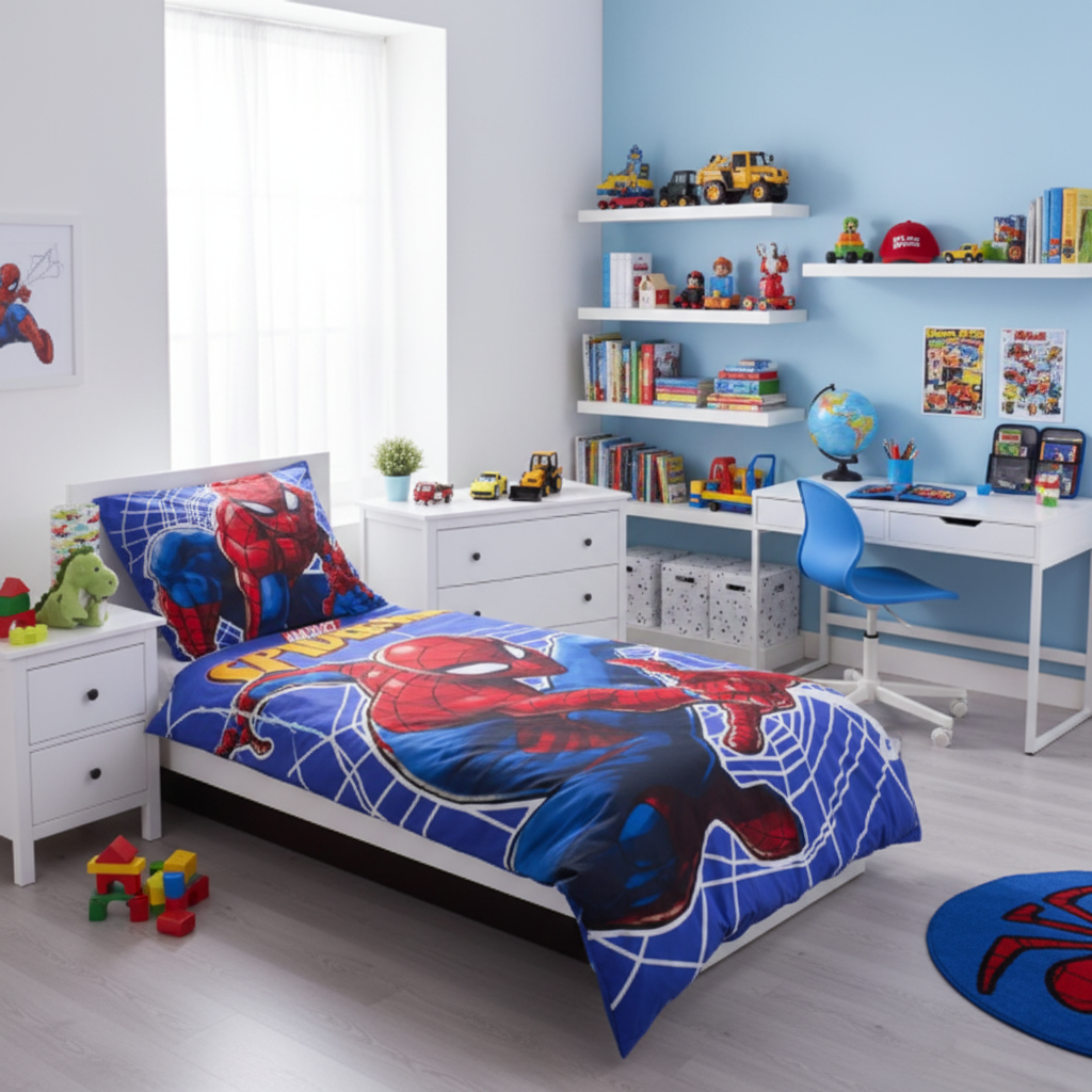 Cameretta completa con Set Letto Spiderman 4