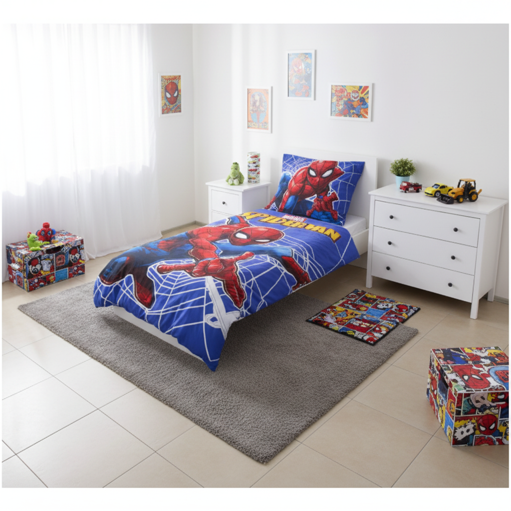 Cameretta completa con Set Letto Spiderman 9