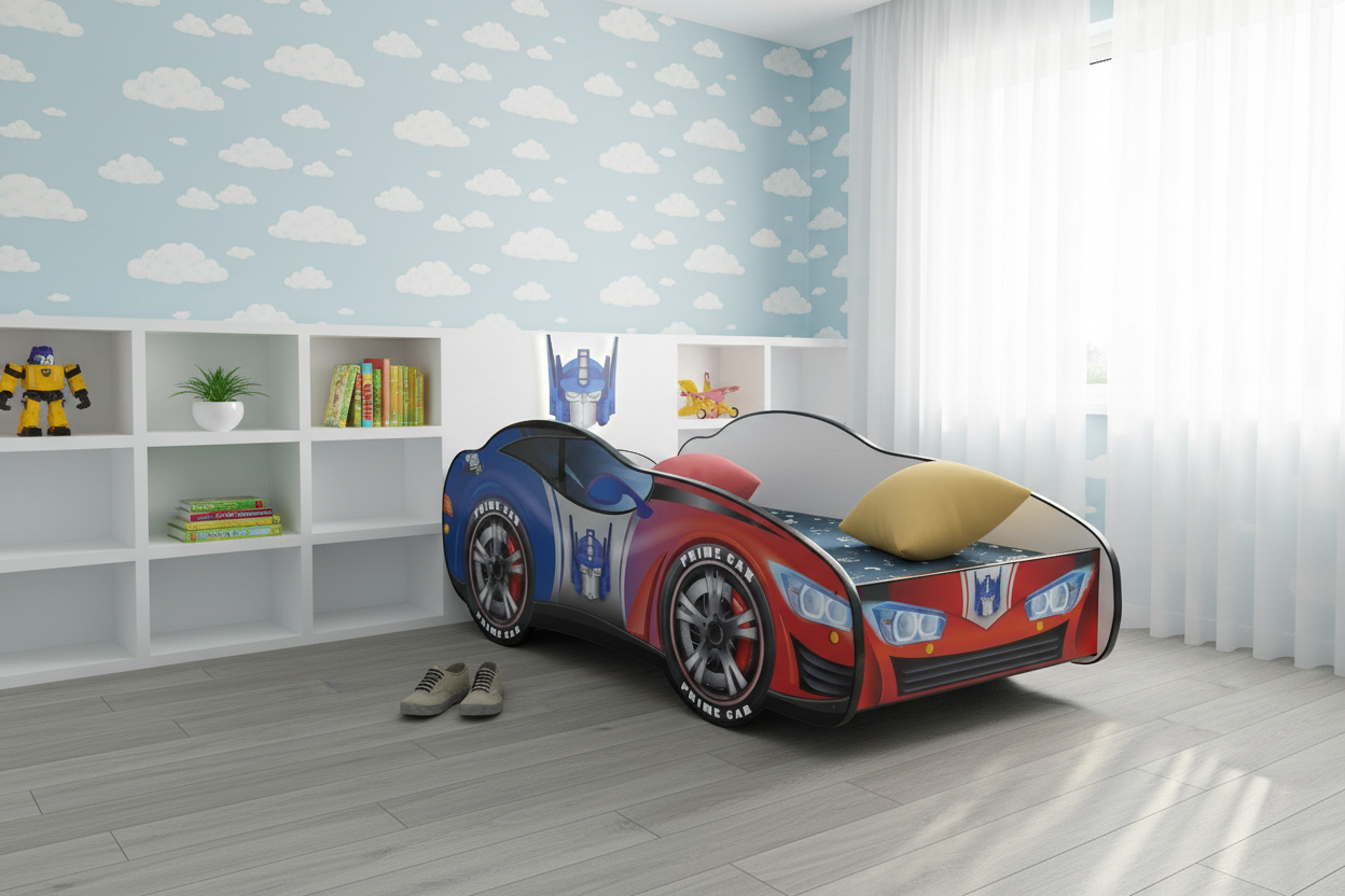 Cameretta nuvole pulite