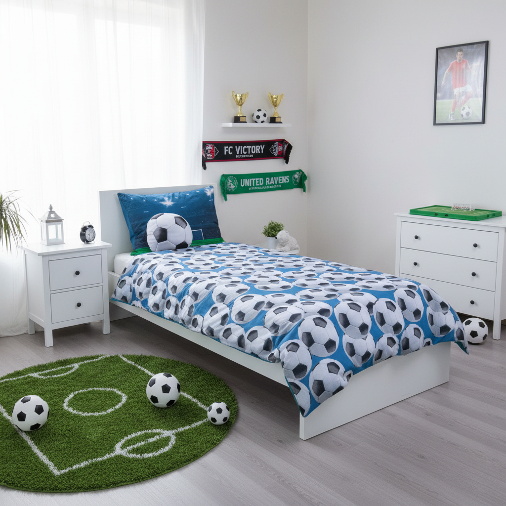 Cameretta stile calcio completa