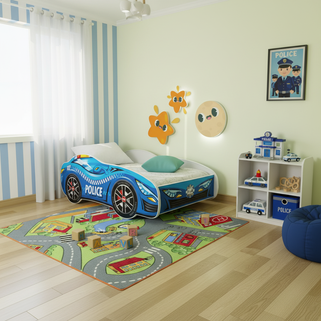 Cameretta stile polizia completa