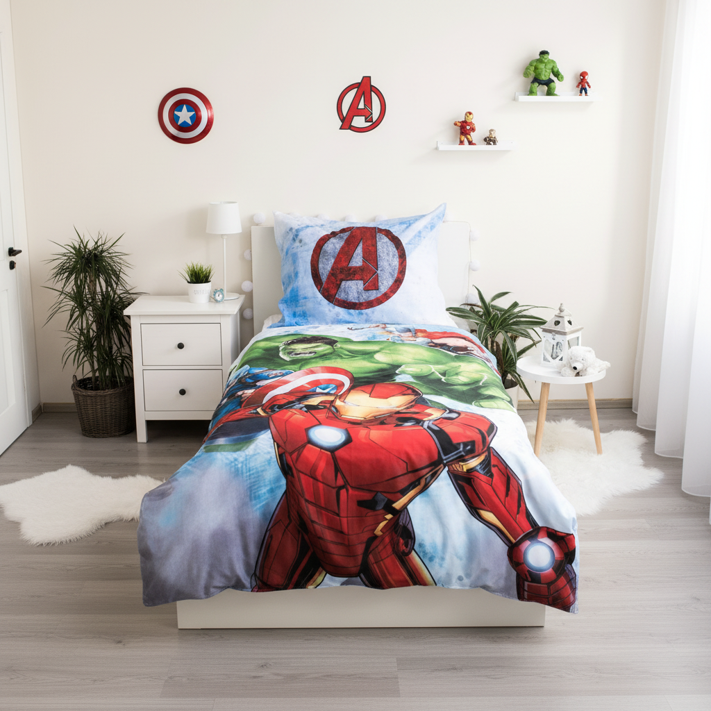 Cameretta stile supereroi completa