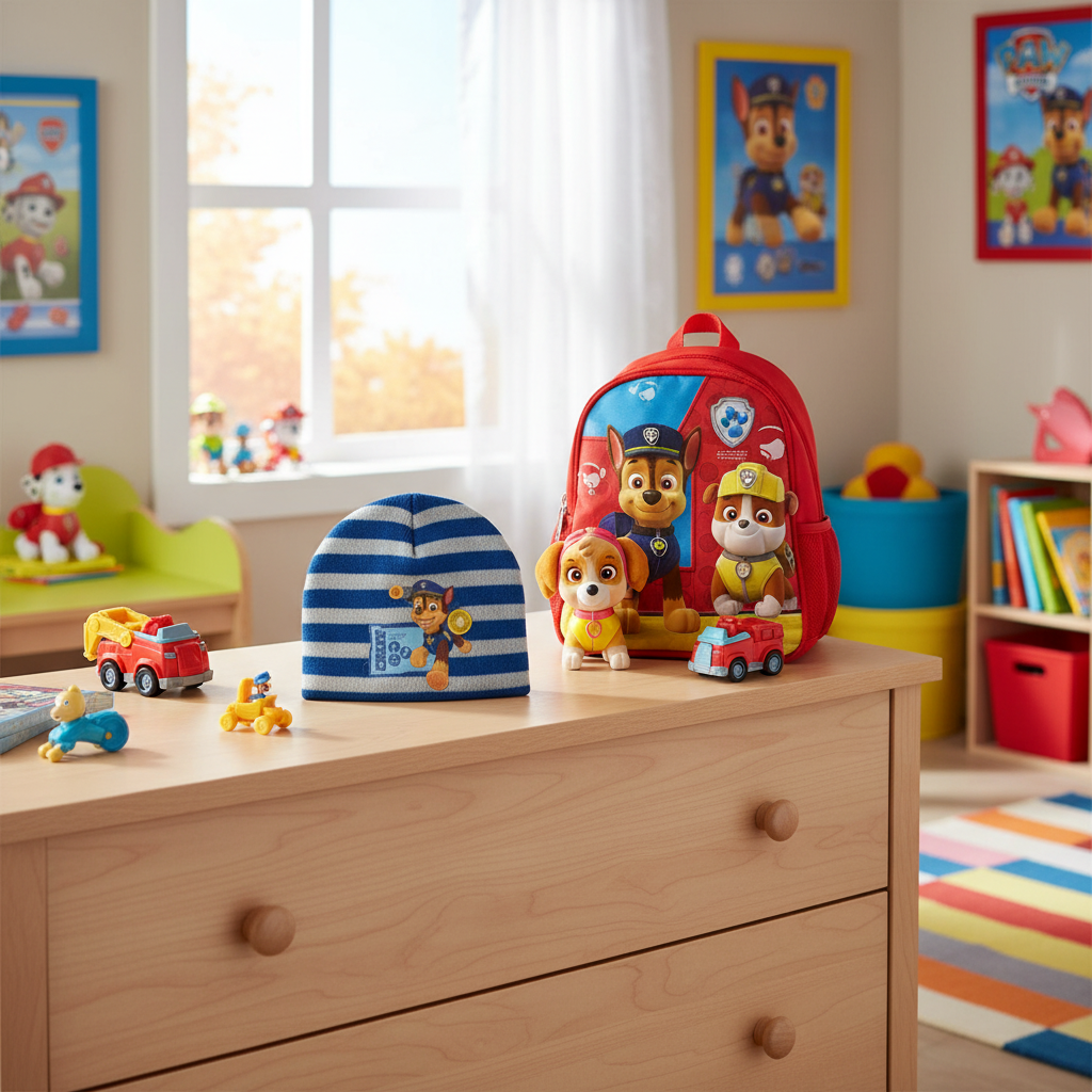 Cappello Paw Patrol in cameretta