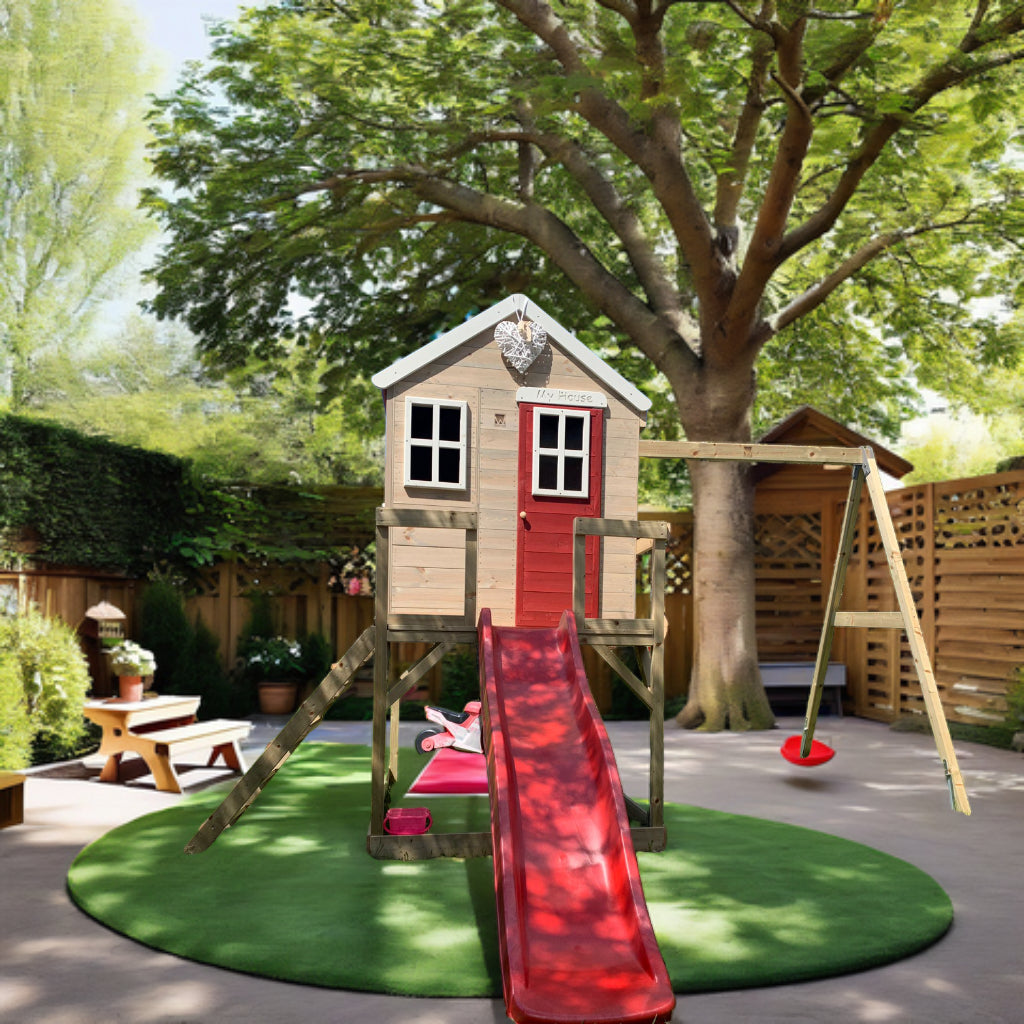 Casetta in legno per bambini, playhouse