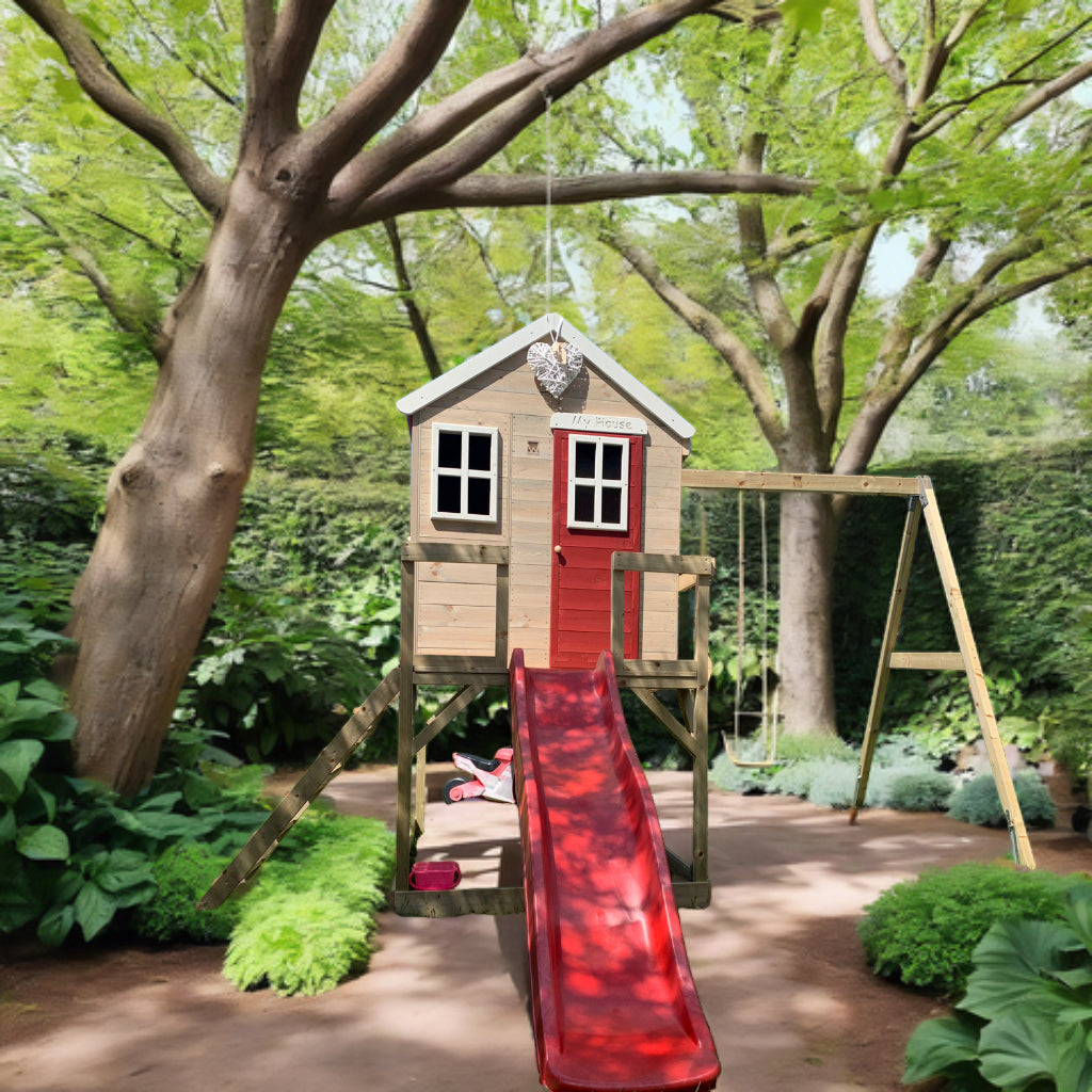 Casetta in legno per bambini, playhouse