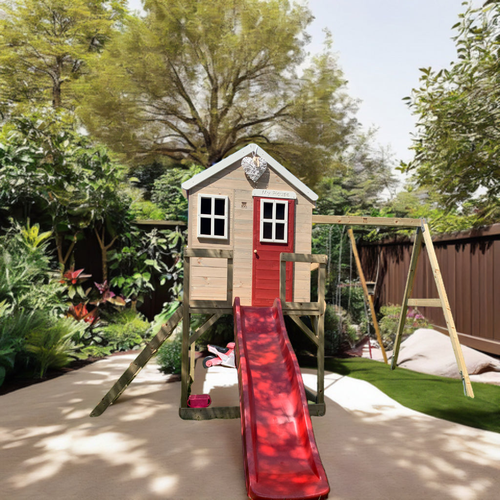 Casetta in legno per bambini, playhouse