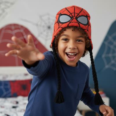 Cappello peruviano Spider-Man bambino in acrilico