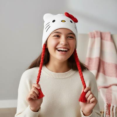 Cappello peruviano Hello Kitty bambino in acrilico