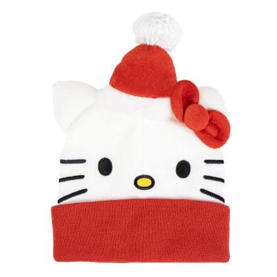Cappello natalizio Hello Kitty bambino in acrilico