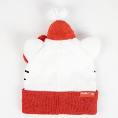 Cappello natalizio Hello Kitty bambino in acrilico