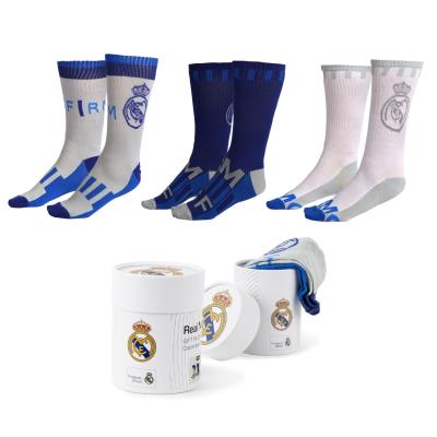 Calzini Real Madrid adulti, confezione 3 paia