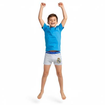 Set intimo Real Madrid bambino, 2 boxer in cotone