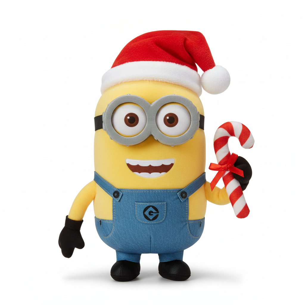 Christmas Minion - White Background