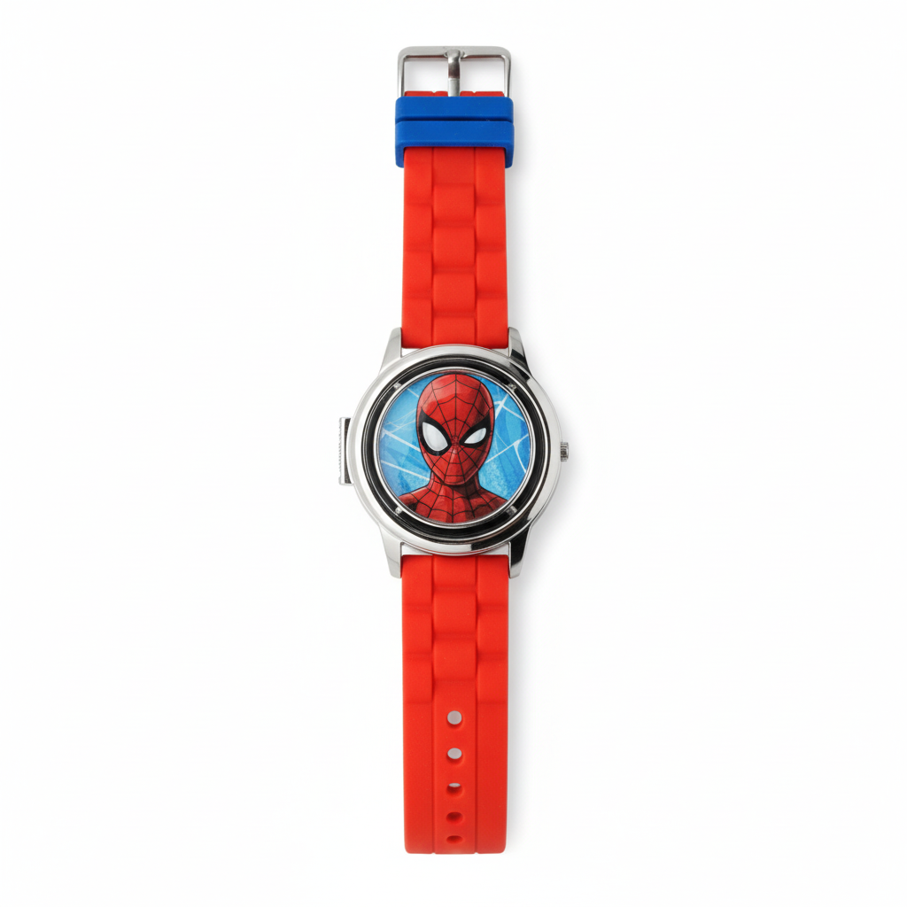Close-up orologio Spiderman