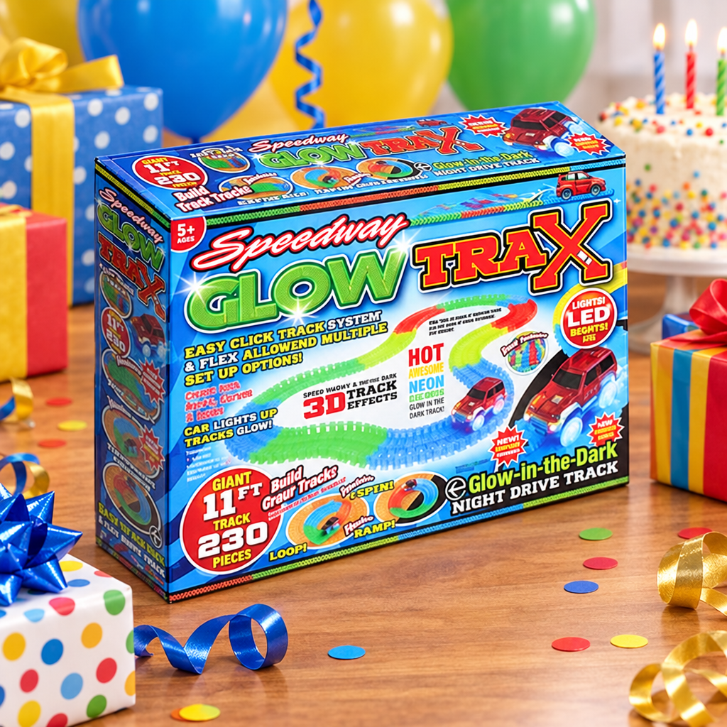 Confezione su un tavolo di compleanno
