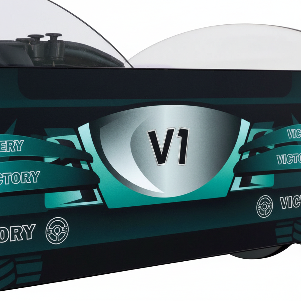 Dettaglio frontale V1 emblem