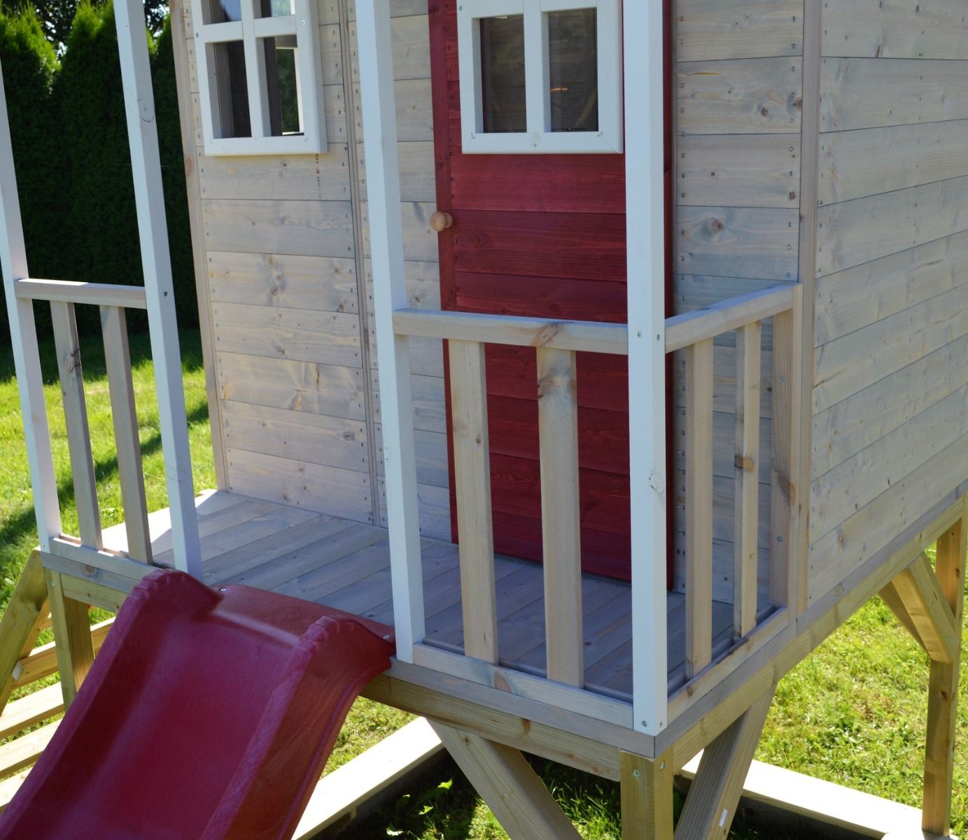 Casetta da Giardino Nordic Adventure M30R con Altalene e Scivolo - Cod. M30R