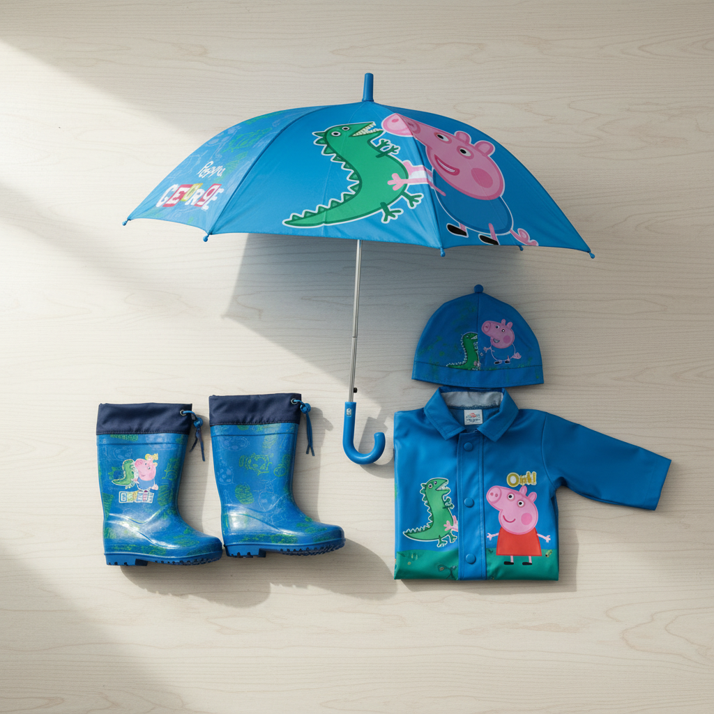 Flat lay set completo