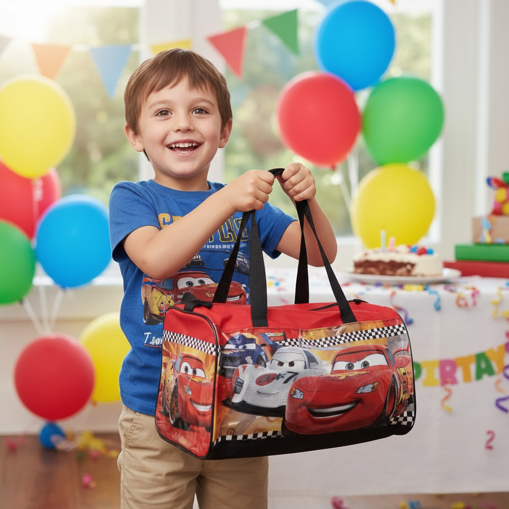 Borsone Disney 39cm Bambini - Varianti Cars e Principesse | DSN53461